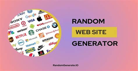 pick a random website.